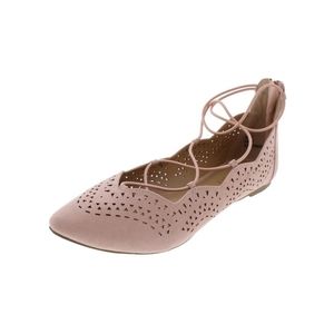 Report Baha Ballet Flats Color Tan Cream Size 10